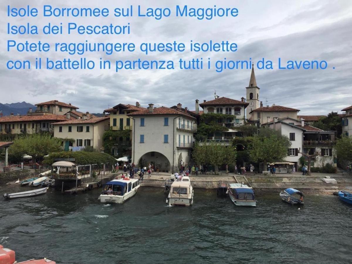 Casa Chia Lago Maggiore Laveno Kültér fotó