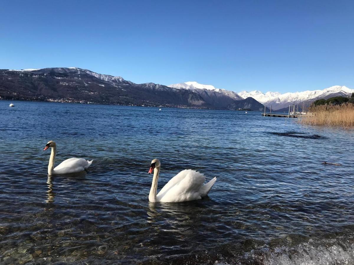 Casa Chia Lago Maggiore Laveno Kültér fotó